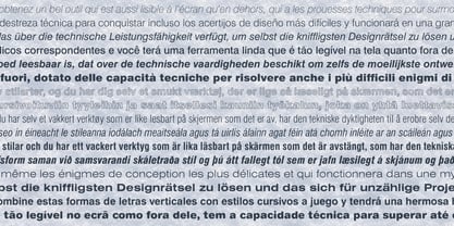Swiss 721 Font Poster 5
